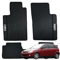 Jogo de Tapete Emborrachado Para Corsa 2002 a 2010 2011 2012 Kit Automotivo Linha Premium Carro