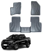 Jogo de Tapete Fiat Toro 2022 Borracha