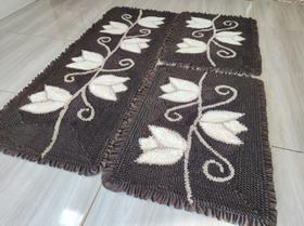 Jogo de Tapete Frufru Cozinha