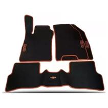 Jogo de Tapete Onix Com Traseiro peças bordadas onex