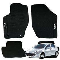Jogo de Tapete Para Peugeot 307 Kit Automotivo 2002 2003 2004 2005 2006 a 2012 Sob Medida