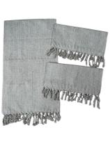 Jogo De Tapete Passadeira 3 Peças Tear 100% Algodão