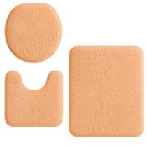 Jogo de Tapete Piso Para Banheiro Luxo 3 Peças Antiderrapante Soft , Elegante! Jogo de Tapete Piso Para Banheiro Luxo 3 Peças Antiderrapante Soft , Elegante!