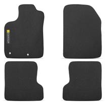 Jogo De Tapete Preto Plus 4 Peças Borracha Captur 2017 2018