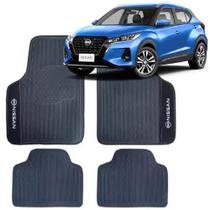 Jogo de Tapete Universal Borracha Automotivo Bordado para Carros Linha NISSAN