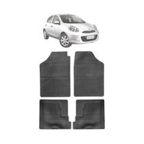 Jogo de Tapetes Automotivos Stratus BRB Nissan March 2014 em diante Jogo de Tapetes Automotivos Stratus BRB Nissan March 2014 em diante