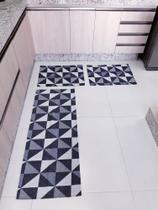 Jogo De Tapetes Cozinha 3 Peças Antiderrapante Passadeira Jogo De Tapetes Cozinha 3 Peças Antiderrapante Passadeira