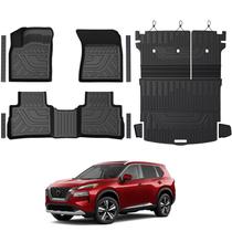 Jogo de tapetes GALVAGNITE para Nissan Rogue 2021-2026, encaixe perfeito Jogo de tapetes GALVAGNITE para Nissan Rogue 2021-2026, encaixe perfeito
