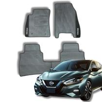 Jogo de Tapetes NISSAN SENTRA 2014 A 2022 03 Peças Dianteiro Traseiro Acessorio Interno Novo Para Carro Impermeavel Resistente