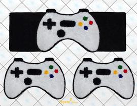 Jogo De Tapetes P/ Quarto Ou Cozinha Gamer Joystick - Frufru - Tapete Shop