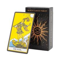 Jogo de Tarot com 78 Cartas - Oráculo para Adivinhação e Entretenimento Familiar