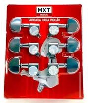 Jogo de Tarraxa de Aço para Violão Blindada - MXT