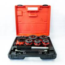 Jogo de tarraxa rosca porta cossinete com catraca, 1/4-1/2-3/4-1-1.1/4pol., 8pcs // mtx