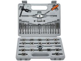 Jogo De Tarraxas E Macho Sparta 40 Peças + Maleta Para Fazer Rosca Profissional, Rosca Métrica M3 - M12 Jogo De Tarraxas E Macho Sparta 40 Peças + Maleta Para Fazer Rosca Profissional, Rosca Métrica M3 - M12