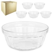 Jogo De Tigela De Vidro Redonda Jade Com 6 Peças 750ml 15cm De Ø - ORIGINAL LINE