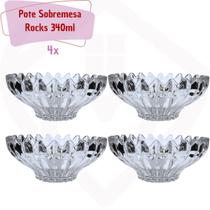 Jogo De tigelas vidro Sobremesa 340ml Transparente 4 Unidad Jogo De tigelas vidro Sobremesa 340ml Transparente 4 Unidad