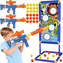 Jogo de Tiro com 2 Blasters de Espuma KKONES - Para 2 Jogadores