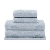 Jogo De Toalha 100% Algodão Fibra Longa 5 Peças Lollipop Buddemeyer