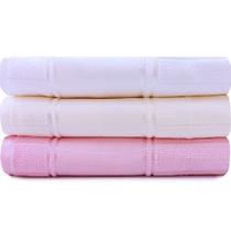 Jogo De Toalha 3 Peças Banho Aveludado Para Bordar - Artesanalle Dohler - Emcompre