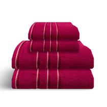 Jogo de Toalha 4 Peças - Felpuda - Mônaco - 100% Algodão - Margex Cor: Vinho Jogo de Toalha 4 Peças - Felpuda - Mônaco - 100% Algodão - Margex Cor: Vinho
