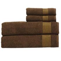 Jogo de Toalha 4 peças Gigante Tomie Fio Penteado 100% Algodão Jogo de Toalha 4 peças Gigante Tomie Fio Penteado 100% Algodão