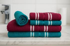 Jogo de Toalha Adulto 5 Peças Banho Rosto e Piso 100 Algodão Tamanho Especial Toque Macio e Absorção Máxima