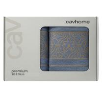 Jogo de Toalha Banhão 5 Peças Taj Blue Ice Cavhome Jogo de Toalha Banhão 5 Peças Taj Blue Ice Cavhome