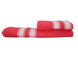 Jogo de Toalha Banhão e Rosto 2 Peças 100% Algodão Mafratex Safira Chiclete Jogo de Toalha Banhão e Rosto 2 Peças 100% Algodão Mafratex Safira Chiclete