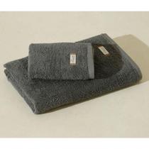 Jogo De Toalha Banhão Quefren 100% Algodão Egípcio 2 Peças Gramatura 470 Grafite