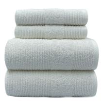 Jogo de Toalha Branca 04 Peças Banhão/Gigante - Maria Tereza - (02 Banho + 02 Rosto) - LMpeter