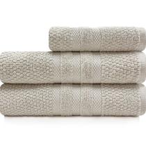 Jogo de Toalha Buddemeyer Vanilla Extra Soft 100% Algodão 3 peças Banho e Rosto