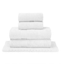 Jogo De Toalha Buettner 5 Peças Platine Branco