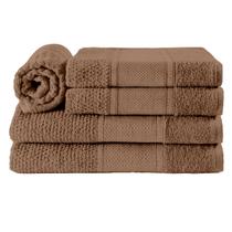 Jogo de Toalha Completo 5 Pçs de Banho, Rosto e Piso Noblesse