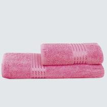 Jogo de Toalha de Banho e Rosto Avulsa Dohler Prisma 100% Algodão 400 g/m²