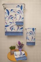 Jogo de Toalha de Banho e Rosto Estampa Tijuca 2 peças