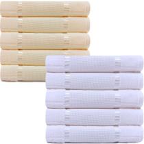 Jogo de Toalha de Visita 10 Peças para Bordar Ponto Cruz 30cmX45cm Bella Dohler - Emcompre Jogo de Toalha de Visita 10 Peças para Bordar Ponto Cruz 30cmX45cm Bella Dohler - Emcompre