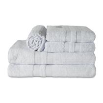 Jogo de toalha gigante de banho 5 peças algodão paris
