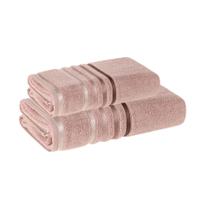 Jogo de Toalha Karsten Lumina Banho e Rosto Fio Penteado 500g/m²