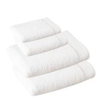 Jogo de Toalha KazzaVip Felpuda 100% Algodão Banho e Rosto Eleganz 4 Peças Branco Jogo de Toalha KazzaVip Felpuda 100% Algodão Banho e Rosto Eleganz 4 Peças Branco