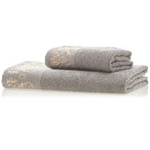 Jogo de Toalha Lmpeter Viena (01 Banho 01 Rosto) Gris