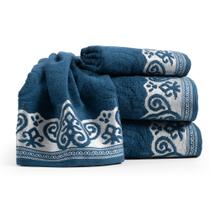 Jogo de toalha marrocos c/ 4 100% algodao
