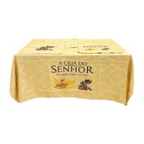 Jogo de Toalha para Mesa de Ceia Jacar / 2 Metros - Dourada