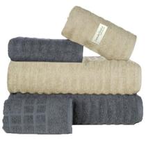 Jogo De Toalha Wave Kit Com 2 Banhão 2 Rosto 1 Piso Jogo De Toalha Wave Kit Com 2 Banhão 2 Rosto 1 Piso