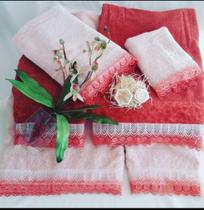 Jogo de Toalhas 01 banho,01 Rosto