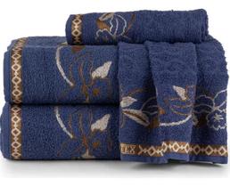 Jogo De Toalhas 2 Peças 1 Banhão 1 ul-Marinho ul Marinh Jogo De Toalhas 2 Peças 1 Banhão 1 ul-Marinho ul Marinh