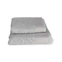 Jogo de toalhas 2 peças jacquard lorenzi - dianneli