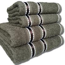Jogo de toalhas 2 Toalhas de Banho 2 Toalhas de Rosto Noblesse - Lufamar