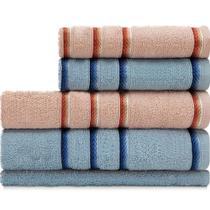 Jogo de Toalhas 5 Peças Banhão + Rosto Algodão Appel - Classic