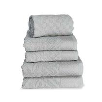 Jogo de toalhas 5 peças jacquard lorenzi - dianneli