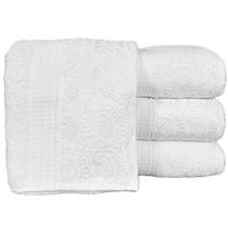 Jogo de Toalhas Banhão Gigante Buettner Dakota Renda Bordado 4pçs